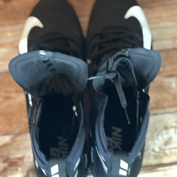 NEW Nike Vapor Untouchable 3 Elite Black Cleats (AO3006-010) Men\'s Size 13.5